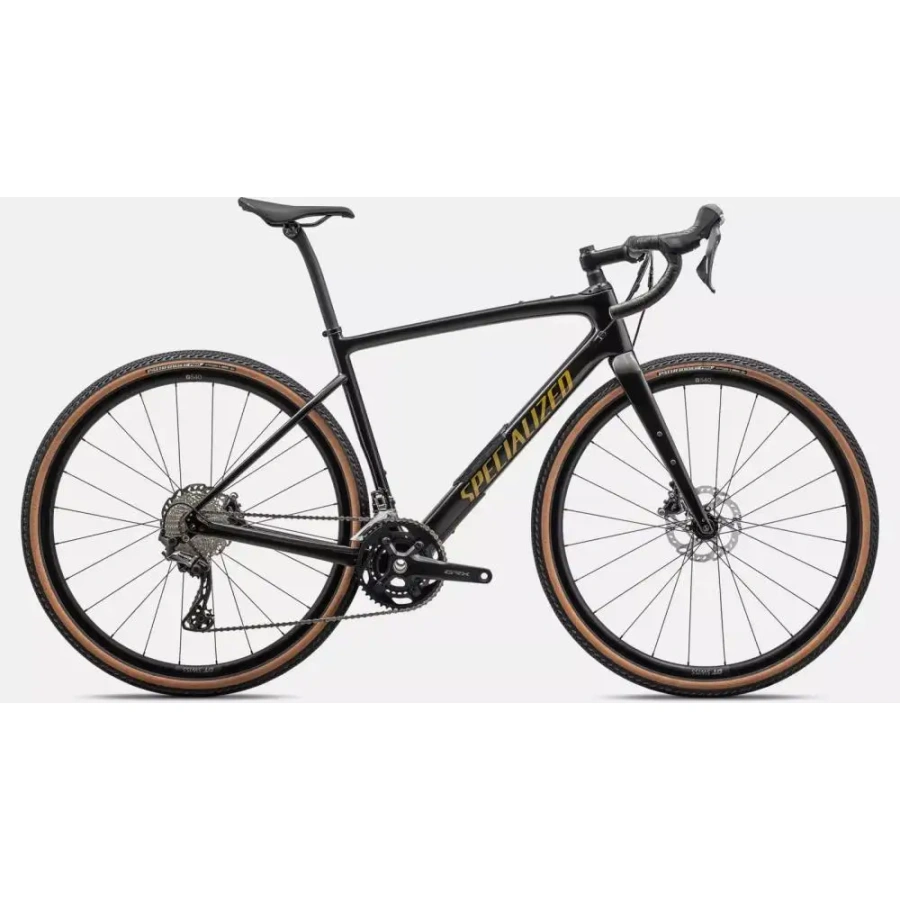 GRAVEL KOLO SPECIALIZED DIVERGE COMP CARBON gloss obsidian/harvest gold