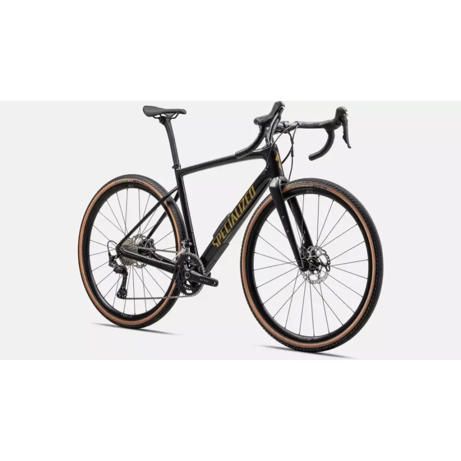 GRAVEL KOLO SPECIALIZED DIVERGE COMP CARBON gloss obsidian/harvest gold