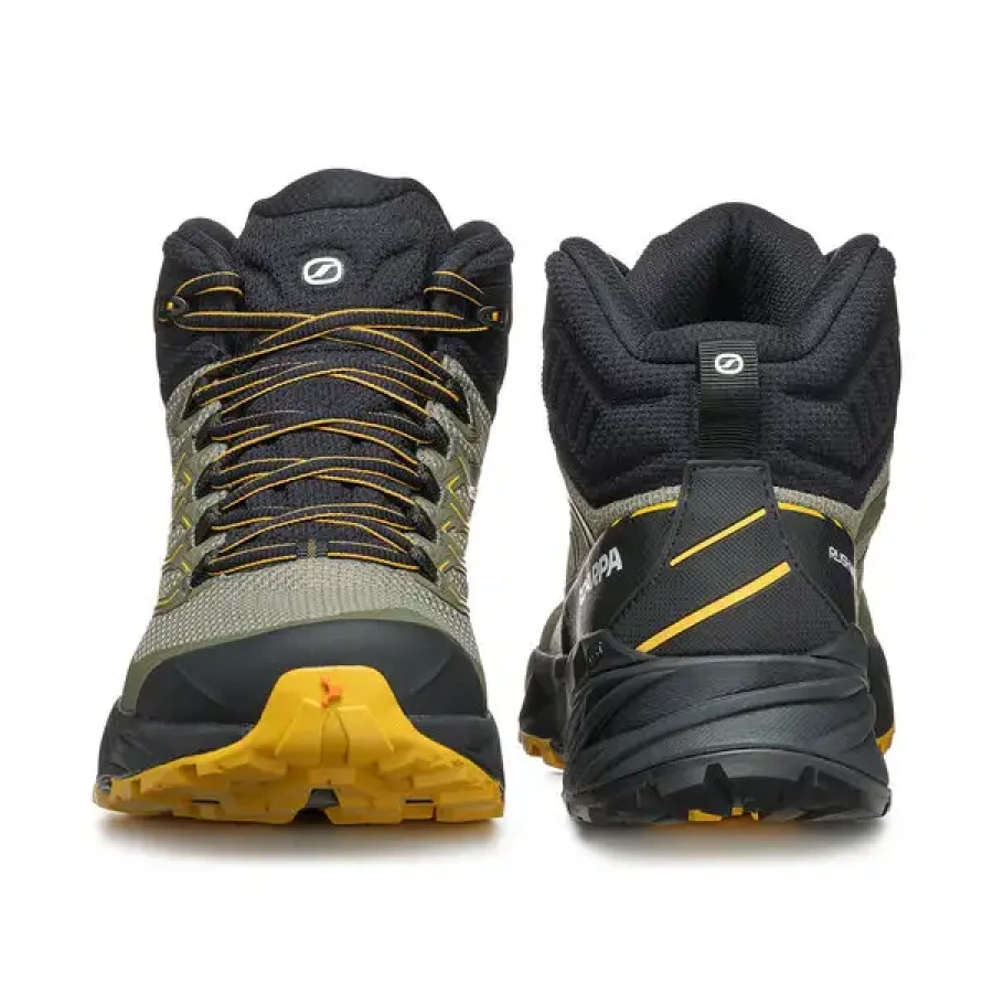 POHODNI ČEVLJI SCARPA RUSH 2 MID GTX moss/sulphur