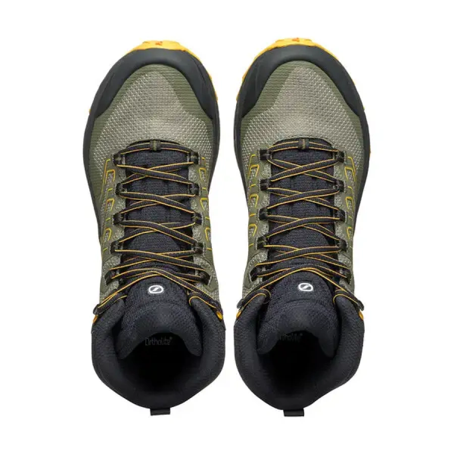 POHODNI ČEVLJI SCARPA RUSH 2 MID GTX moss/sulphur