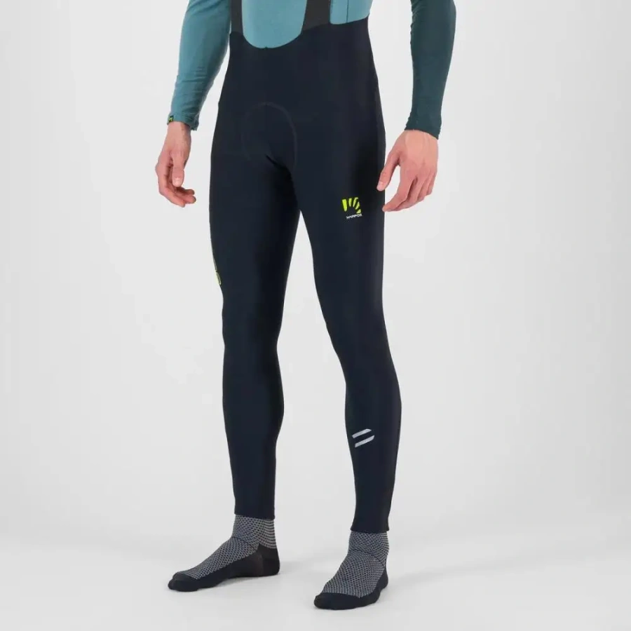 ZIMSKE HLAČE KARPOS VERVE WINTER BIBTIGHT black/kiwi colada