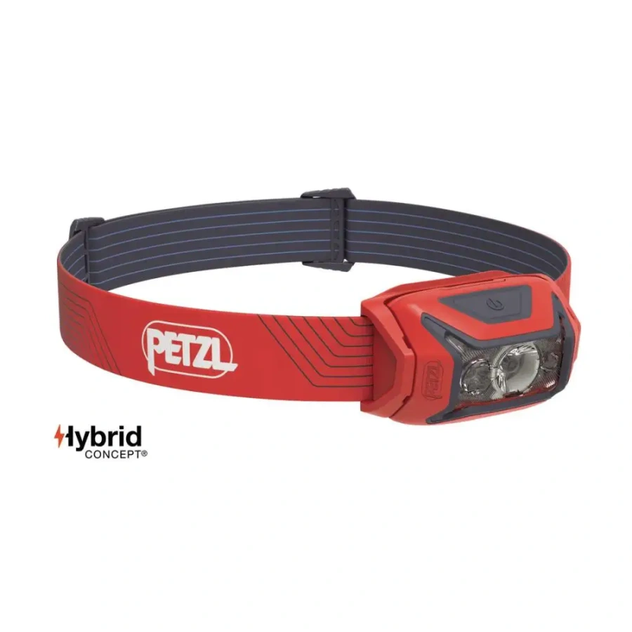 NAGLAVNA SVETILKA PETZL ACTIK 450 lm red
