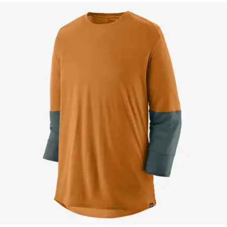 MAJICA PATAGONIA MERINO BLEND 3/4 BIKE golden caramel