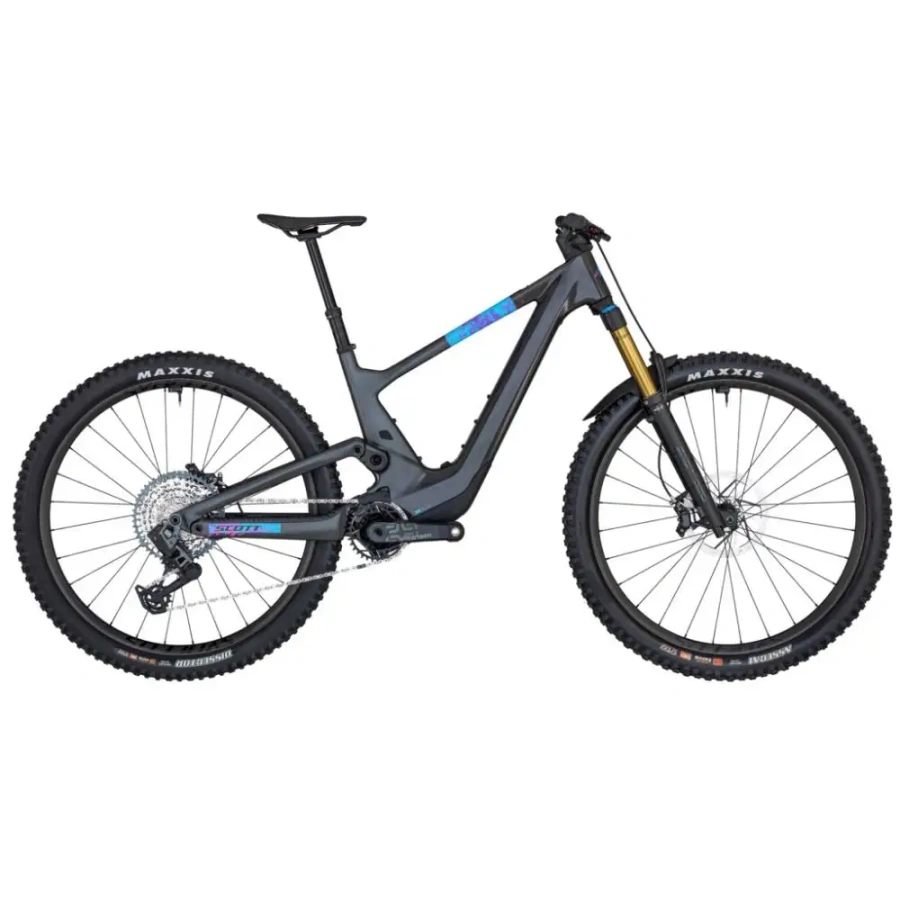 ELEKTRIČNO GORSKO KOLO SCOTT VOLTAGE ERIDE 900 TUNED 2024 črna/vijola