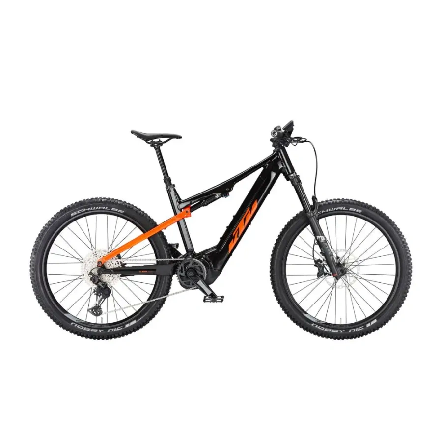 ELEKTRIČNO GORSKO KOLO KTM MACINA LYCAN 771 flaming black/orange