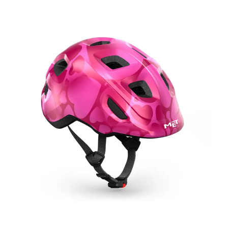 ČELADA MET HOORAY roza/srčki