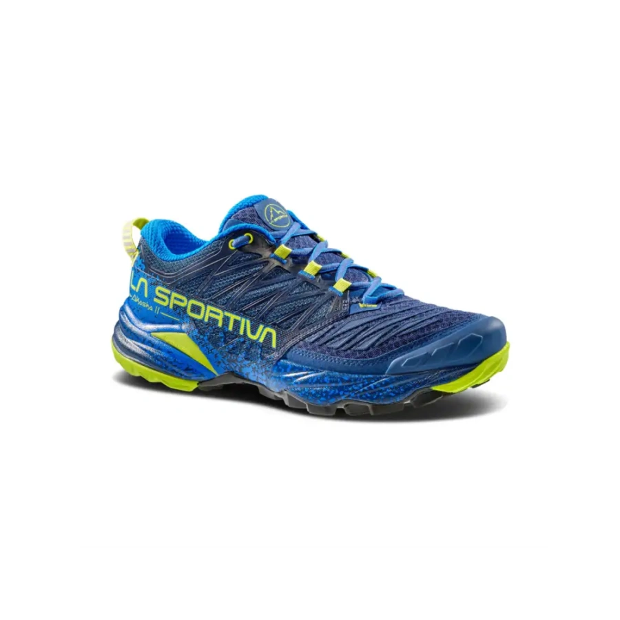 TEKAŠKI ČEVLJI LA SPORTIVA AKASHA II  storm blue/lime punch