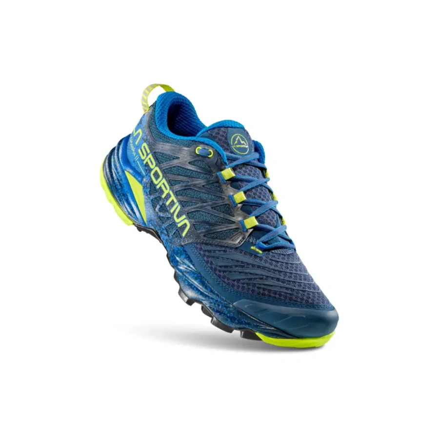 TEKAŠKI ČEVLJI LA SPORTIVA AKASHA II  storm blue/lime punch