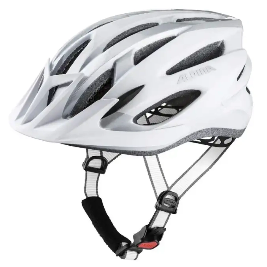 ČELADA ALPINA MTB 17 bela/srebrna