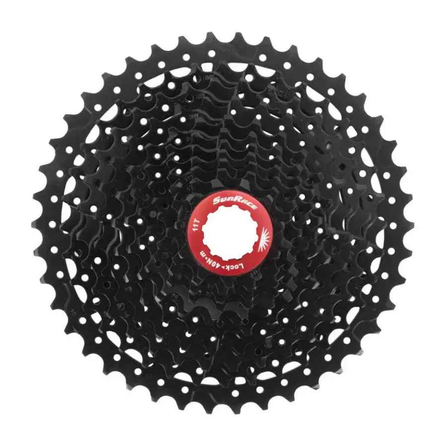 ZADNJI VERIŽNIK SUNRACE MX8 11-46 11S  BLACK CHROME