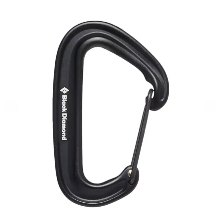 VPONKA BLACK DIAMOND MINIWIRE CARABINER black