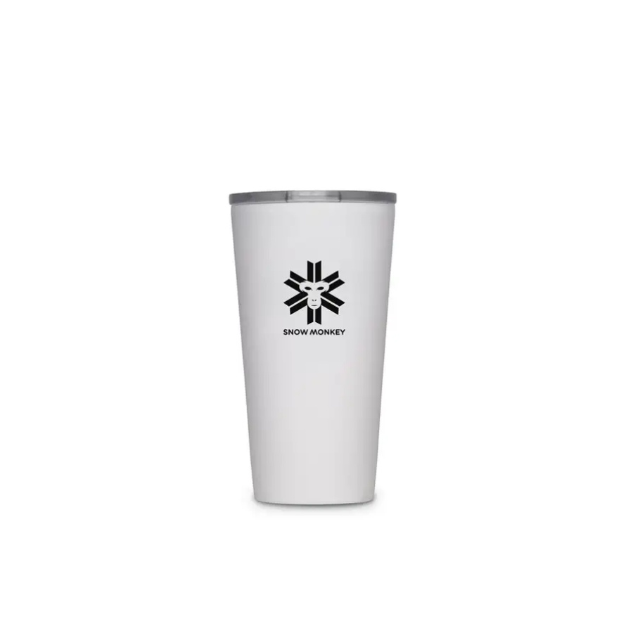 LONČEK SNOW MONKEY ENJOYER 473 ml white