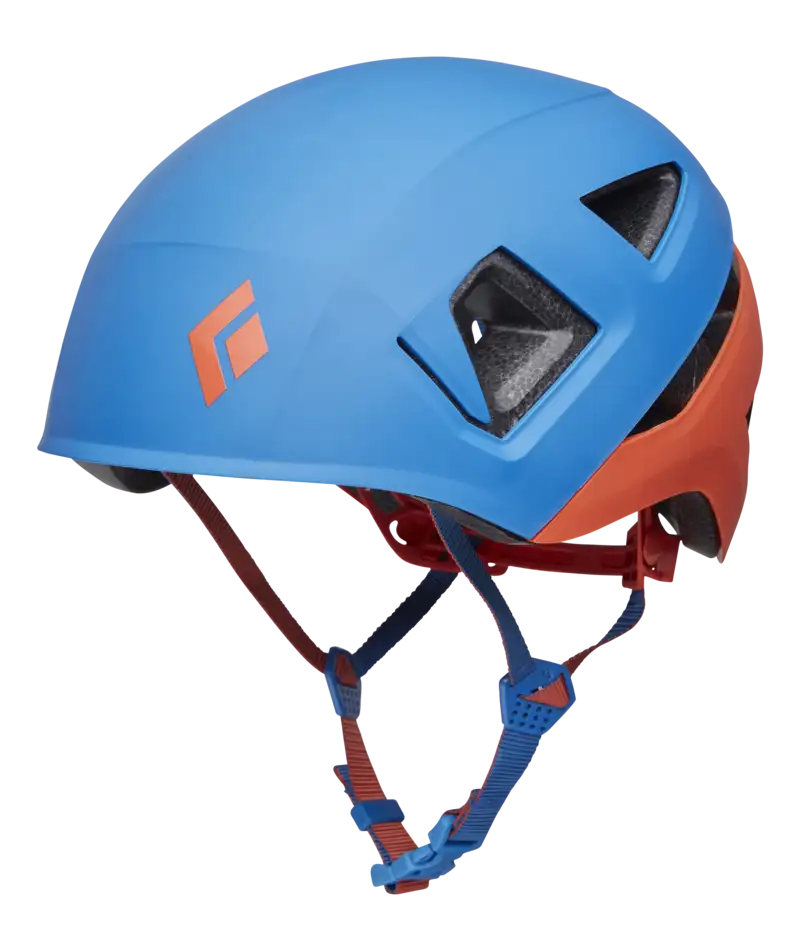 OTROŠKA ČELADA BLACK DIAMOND CAPITAN Ultra Blue/Persimmon