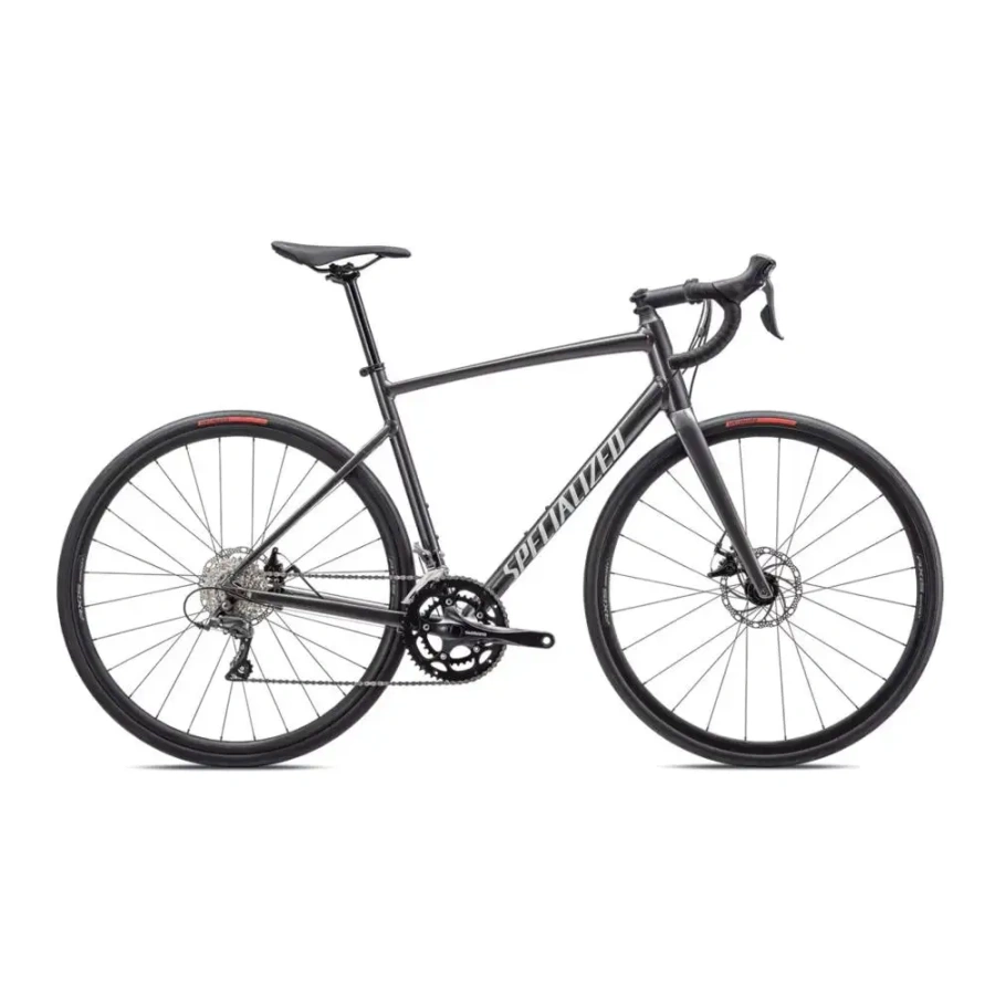 CESTNO KOLO SPECIALIZED ALLEZ 2025 gloss smoke/white/silver dust