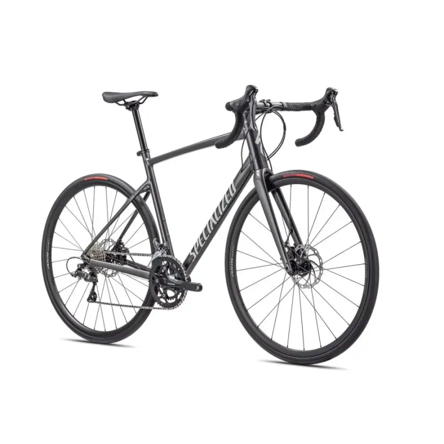 CESTNO KOLO SPECIALIZED ALLEZ 2025 gloss smoke/white/silver dust