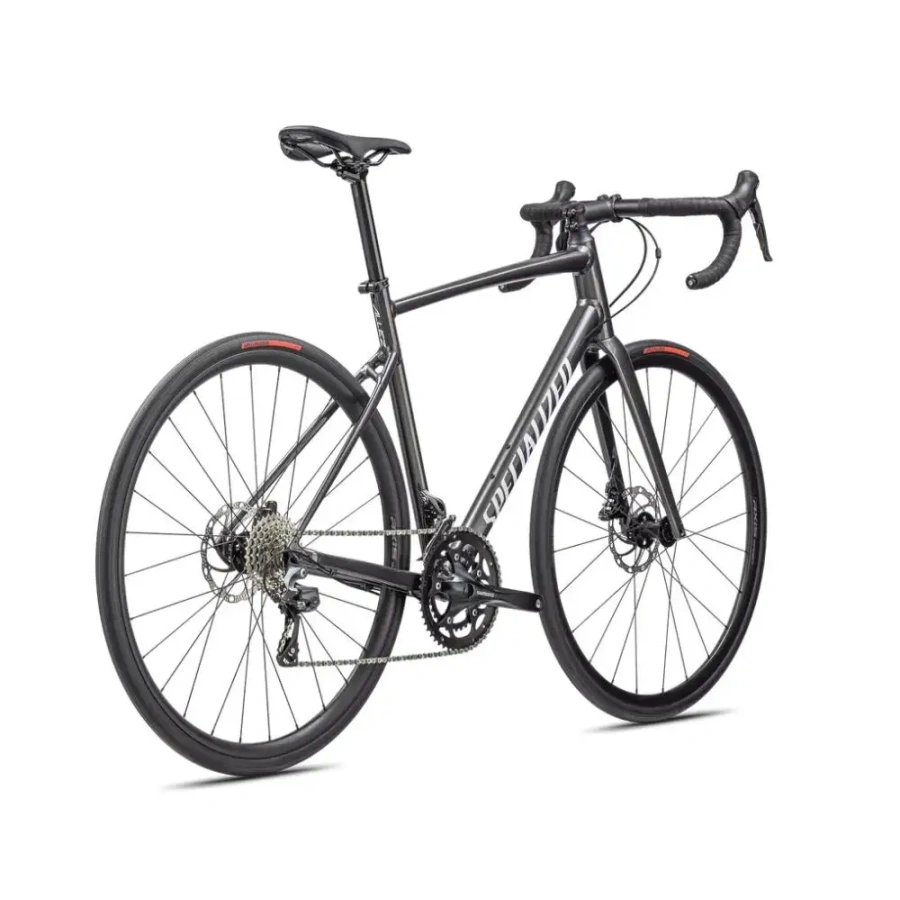 CESTNO KOLO SPECIALIZED ALLEZ 2025 gloss smoke/white/silver dust