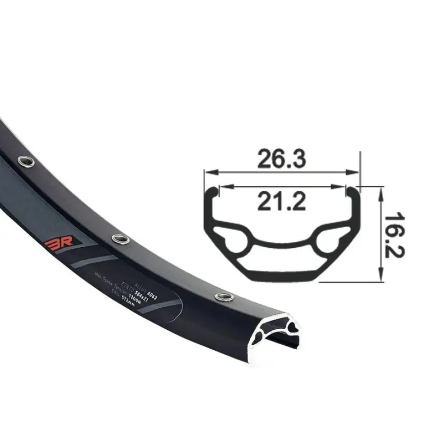 OBROČ RODI BLACKROCK 29 DISC 32L 622X21