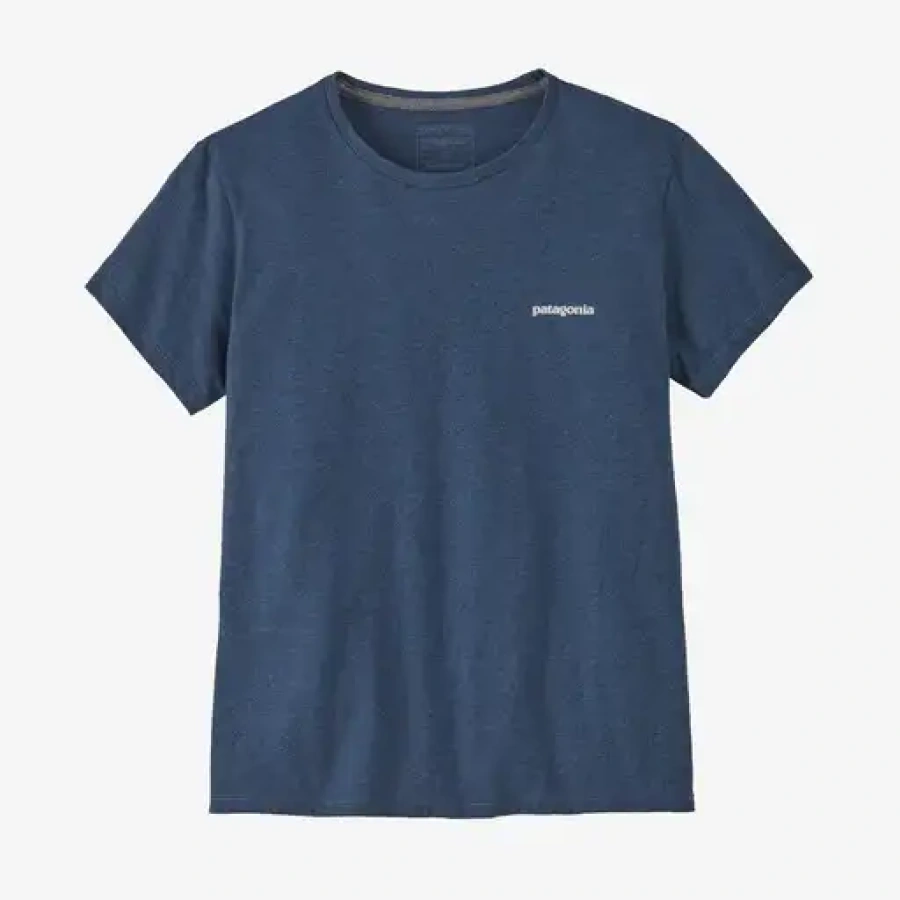 ŽENSKA MAJICA PATAGONIA P-6 LOGO RESPONSIBILI utility blue
