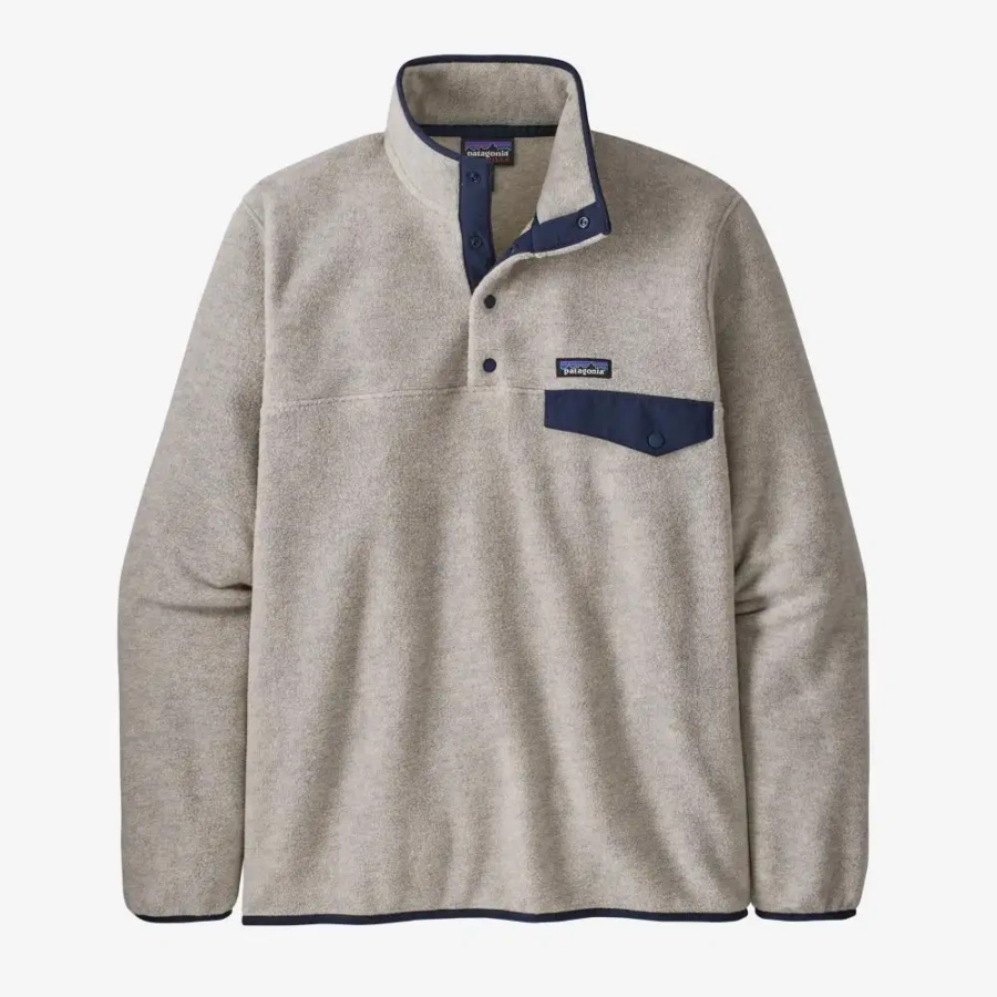 PULOVER PATAGONIA LIGHTWEIGHT SYNCHILLA SNAP-T oatmeal header