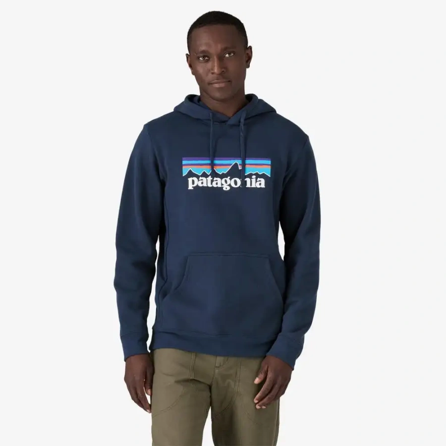 PULOVER PATAGONIA P-6 LOGO UPRISAL new navy