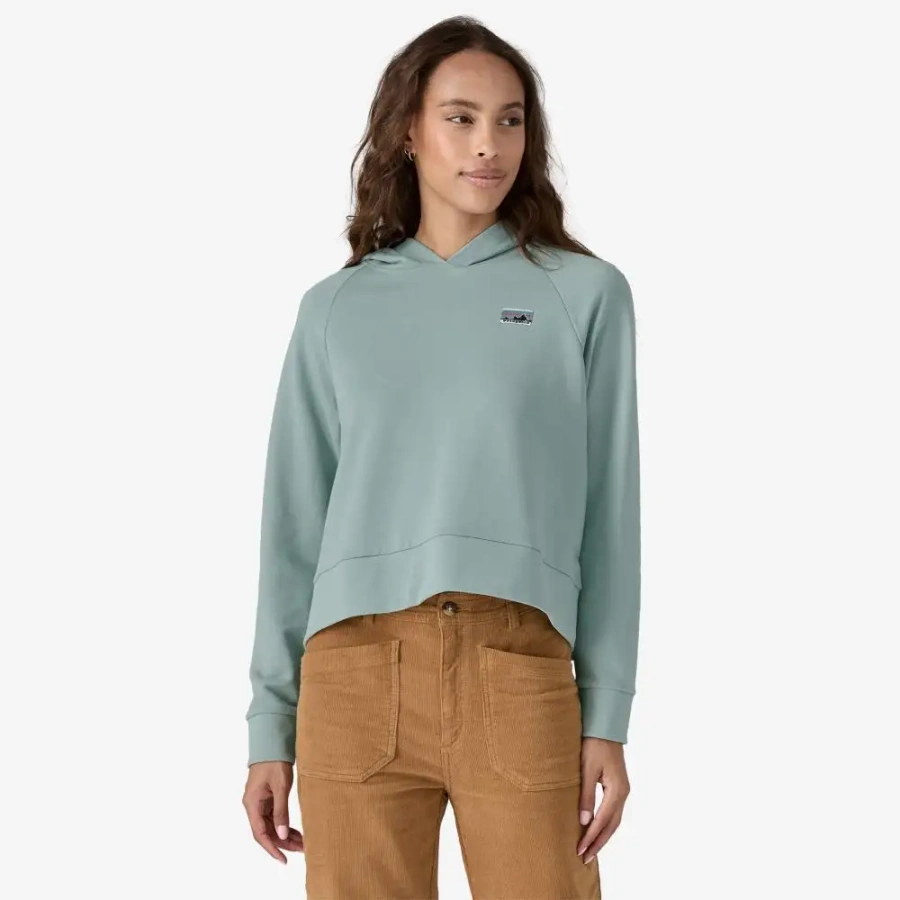 ŽENSKI PULOVER PATAGONIA ORGANIC COTTON ESSENTIAL Thermal Blue