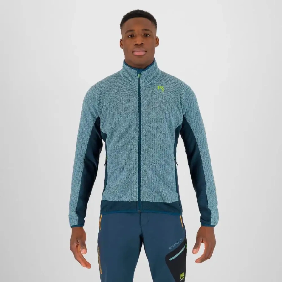 JOPA KARPOS ROCCHETTA FLEECE smoke/midnight