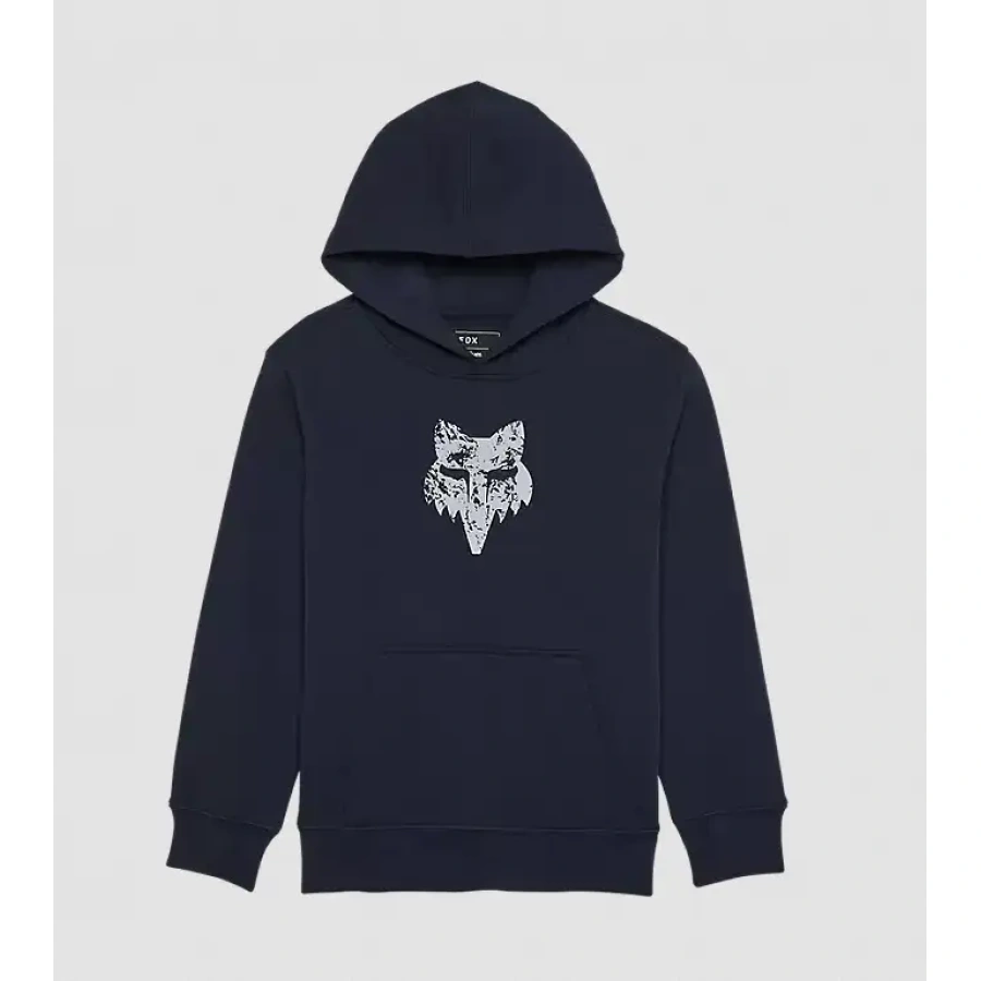 OTROŠKI PULOVER S KAPUCO FOX THE WORLD [MIDNT]