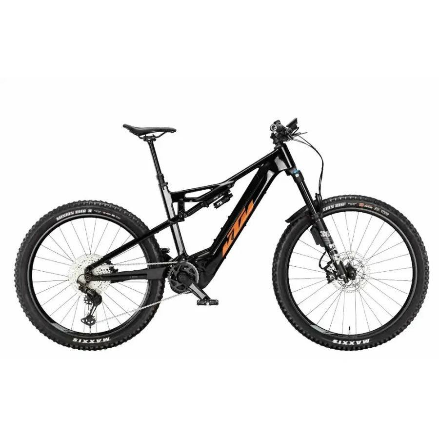 ELEKTRIČNO GORSKO KOLO KTM MACINA KAPOHO LTD64 ABS flaming black (orange)