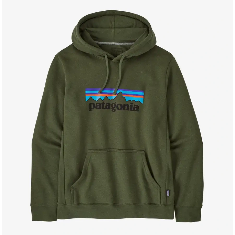 PULOVER PATAGONIA P-6 LOGO UPRISAL torrey pine green