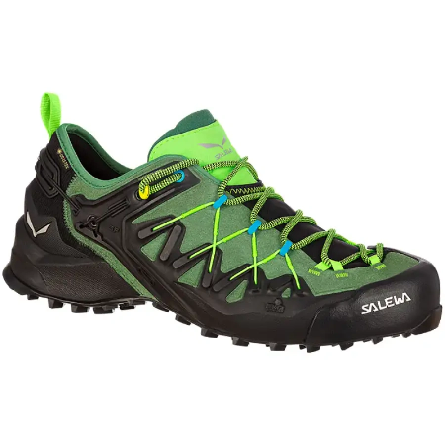 POHODNI ČEVLJI SALEWA WILDFIRE EDGE GTX myrtle/fluo green