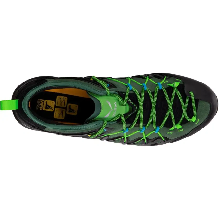 POHODNI ČEVLJI SALEWA WILDFIRE EDGE GTX myrtle/fluo green