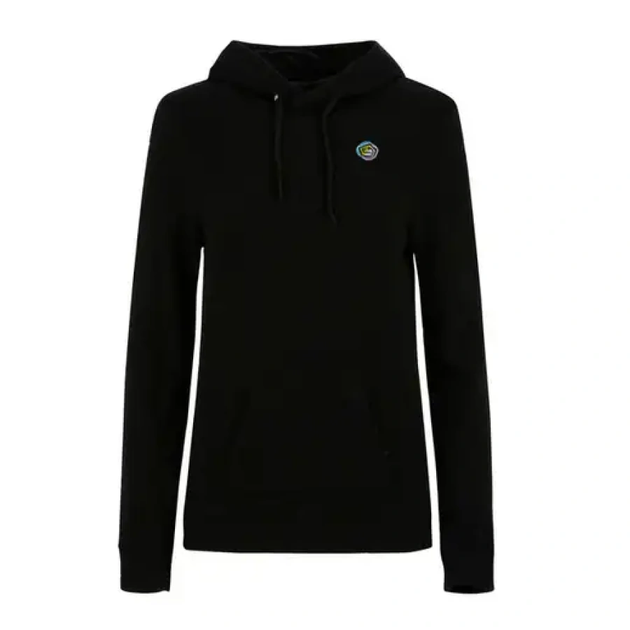 ŽENSKI PULOVER E9 PIC HOODIE black