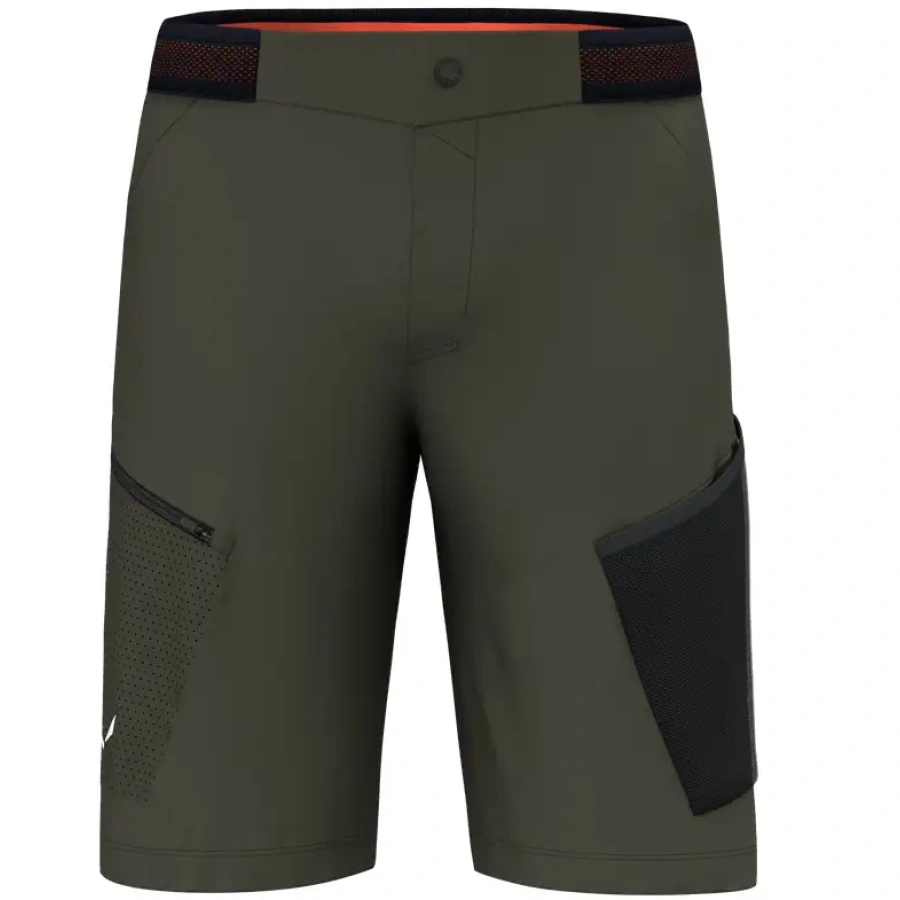 HLAČE KRATKE SALEWA PEDROC 3 DST CARGO Dark olive