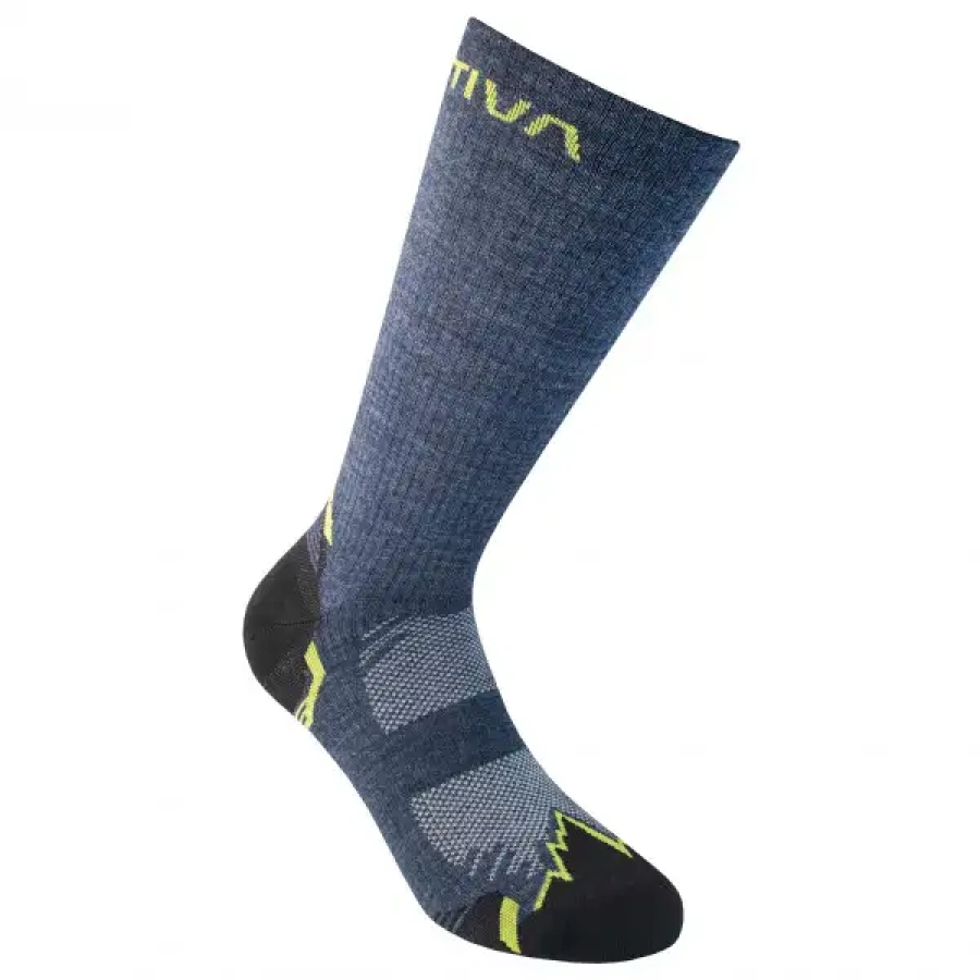 NOGAVICE LA SPORTIVA HIKING storm blue/lime punch