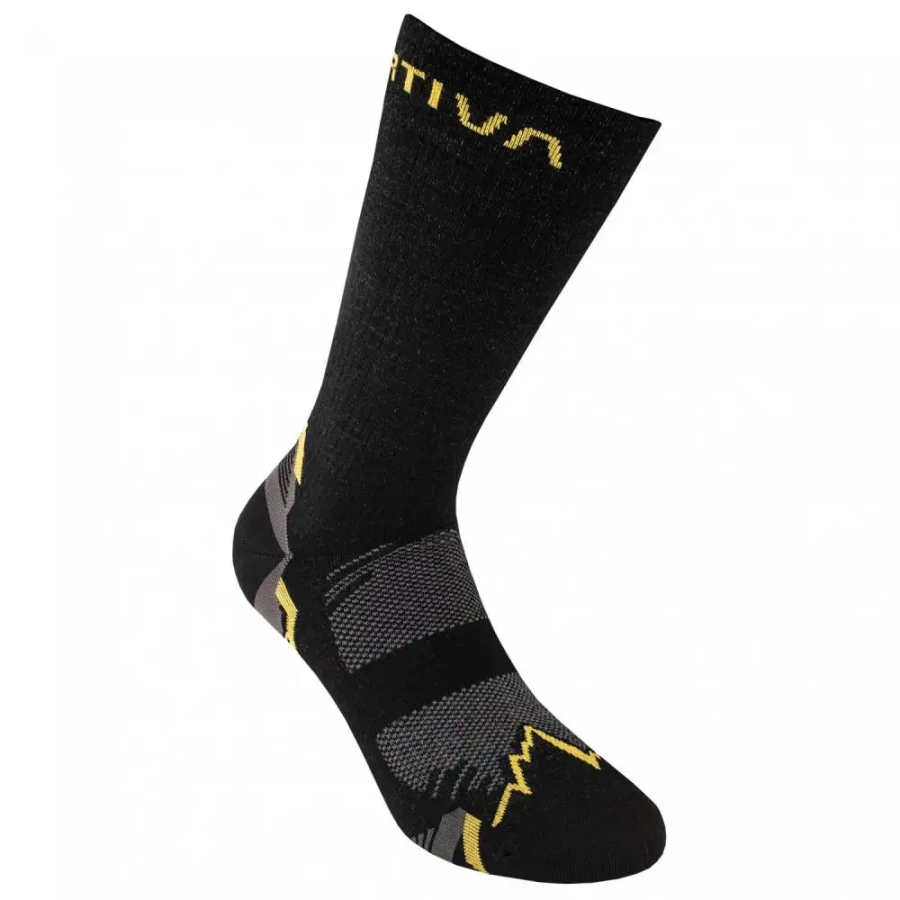 NOGAVICE LA SPORTIVA HIKING black/yellow