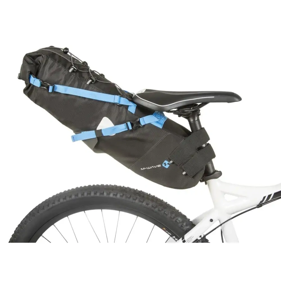 TORBA ZA KOLO M-WAVE ROUGH RIDE SADDLE črna/modra