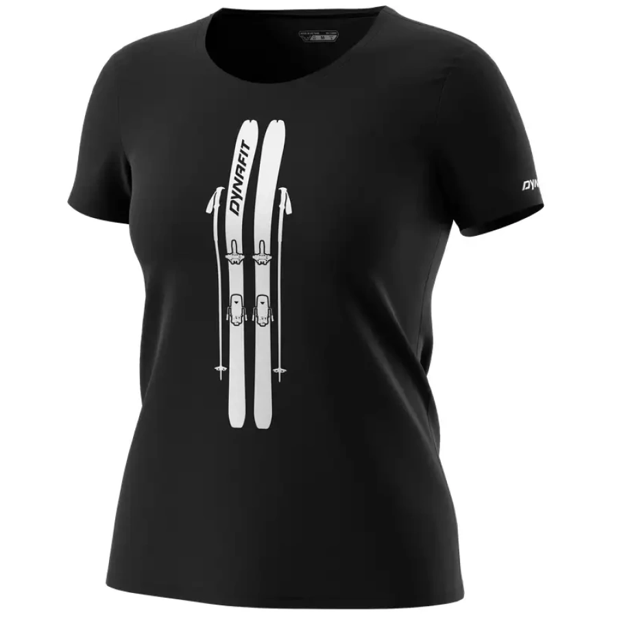 ŽENSKA MAJICA DYNAFIT GRAPHIC COTTON black out