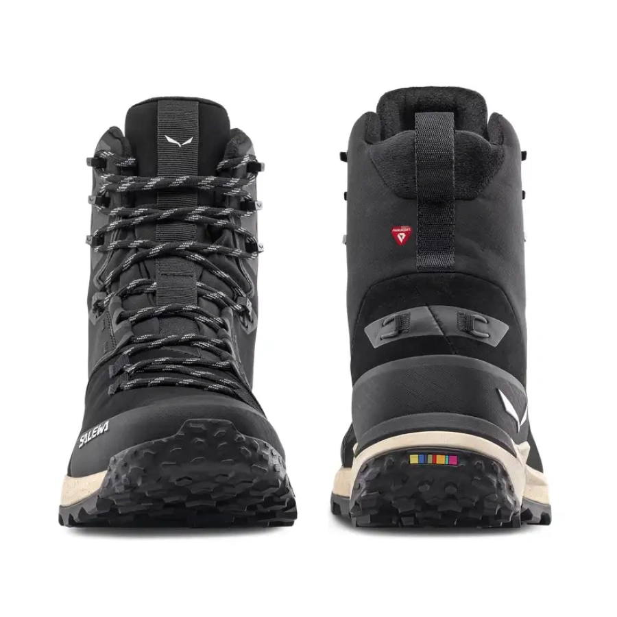 ŽENSKI POHODNI ČEVLJI SALEWA PUEZ WINTER MID PTX black/black