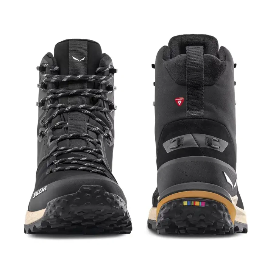 POHODNI ČEVLJI SALEWA PUEZ WINTER MID PTX black/black
