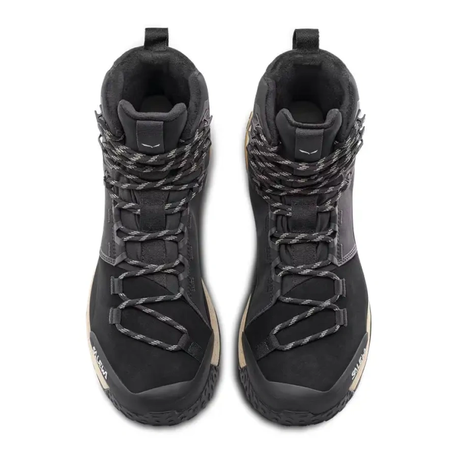 POHODNI ČEVLJI SALEWA PUEZ WINTER MID PTX black/black