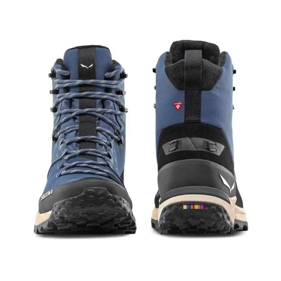 ŽENSKI POHODNI ČEVLJI SALEWA PUEZ WINTER MID PTX dark denim/black
