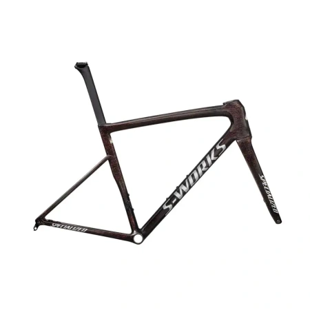 OKVIR SPECIALIZED TARMAC SL8 S-WORKS 2025 gloss carbon/red to gold blurred speckle/white