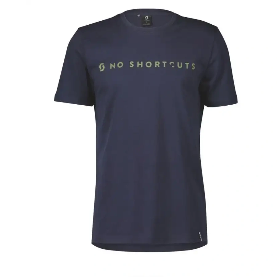MAJICA SCOTT NO SHORTCUTS temno modra