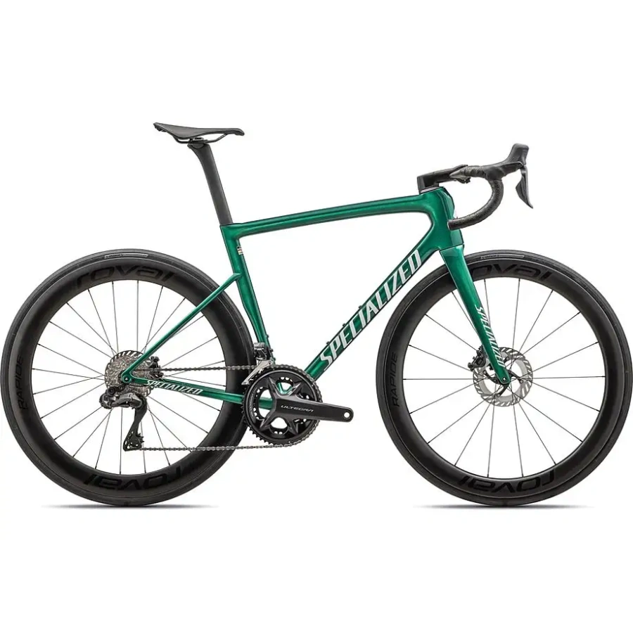 CESTNO KOLO SPECIALIZED TARMAC SL8 PRO ULTEGRA Di2 2024 pine matallic green/white