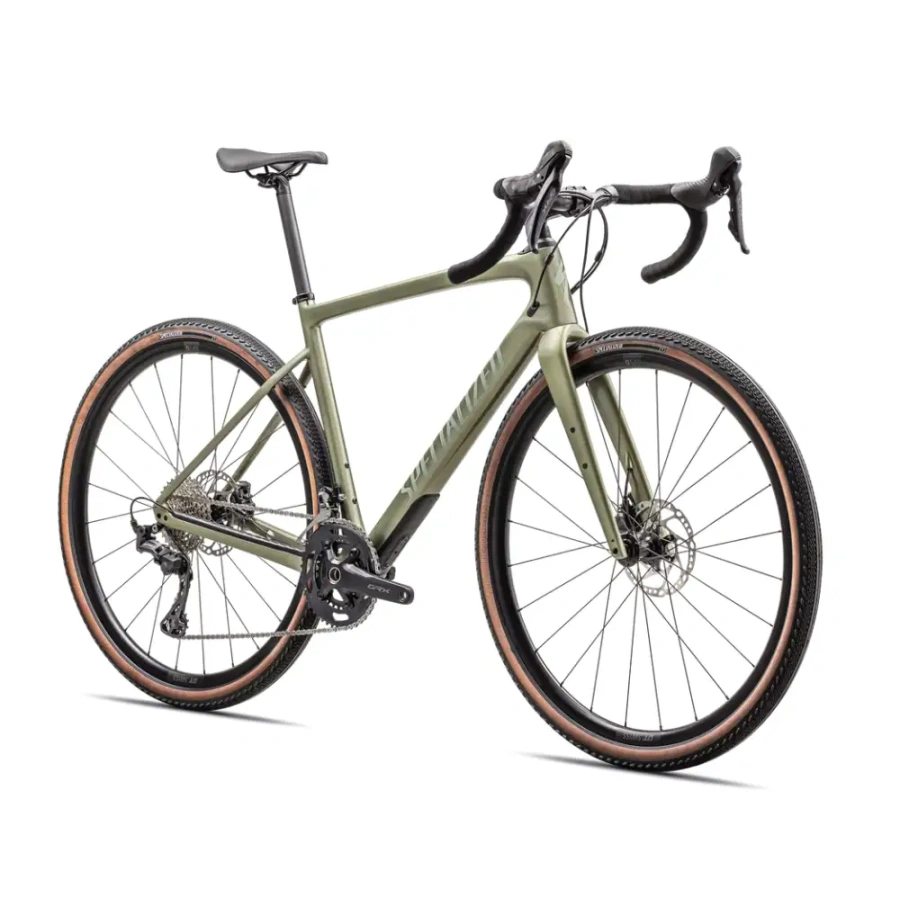 GRAVEL KOLO SPECIALIZED DIVERGE SPORT CARBON 2025 satin metallic spruce/spruce