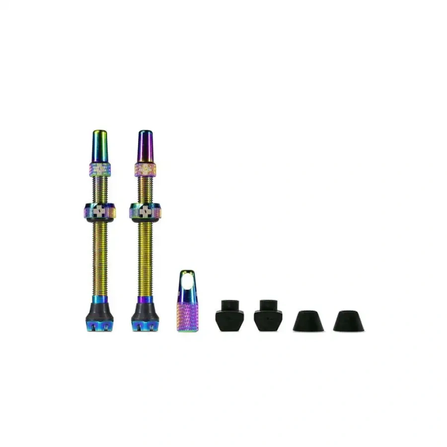 TUBELESS VENTIL MUC-OFF V2 44mm mavrična
