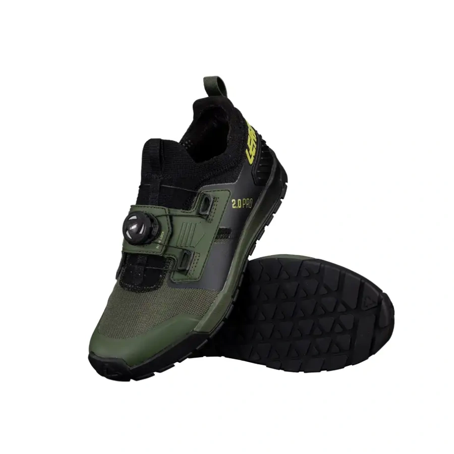 KOLESARSKI ČEVLJI LEATT PROFLAT 2.0 spinach