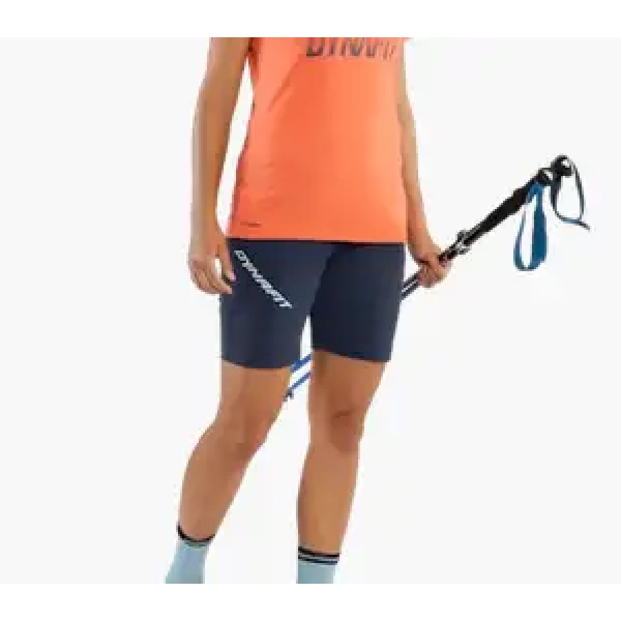 ŽENSKE HLAČE KRATKE DYNAFIT TRANSALPER2 LIGHT DST blueberry/marine blue
