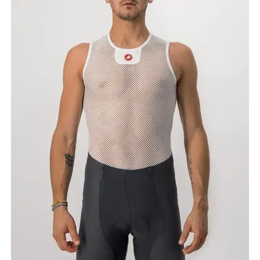 MAJICA SPODNJA CASTELLI CORE MESH 3 SL white