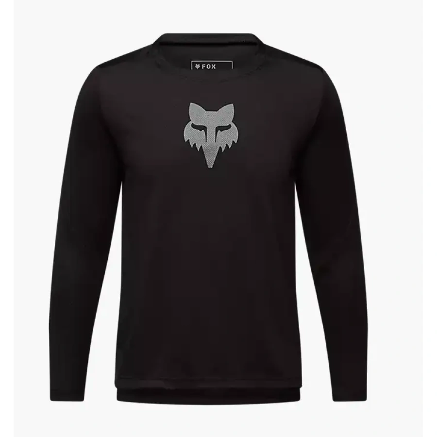 OTROŠKA MAJICA FOX RANGER LS FOX HEAD [BLK]